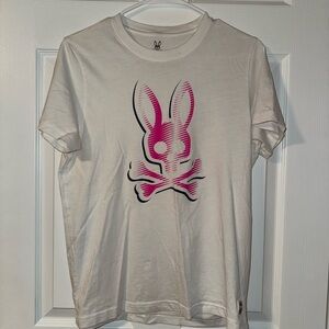 White Psycho Bunny Men T-Shirt